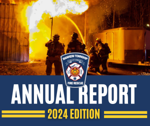 Cover photo for the MT Fire Rescue Annual Report